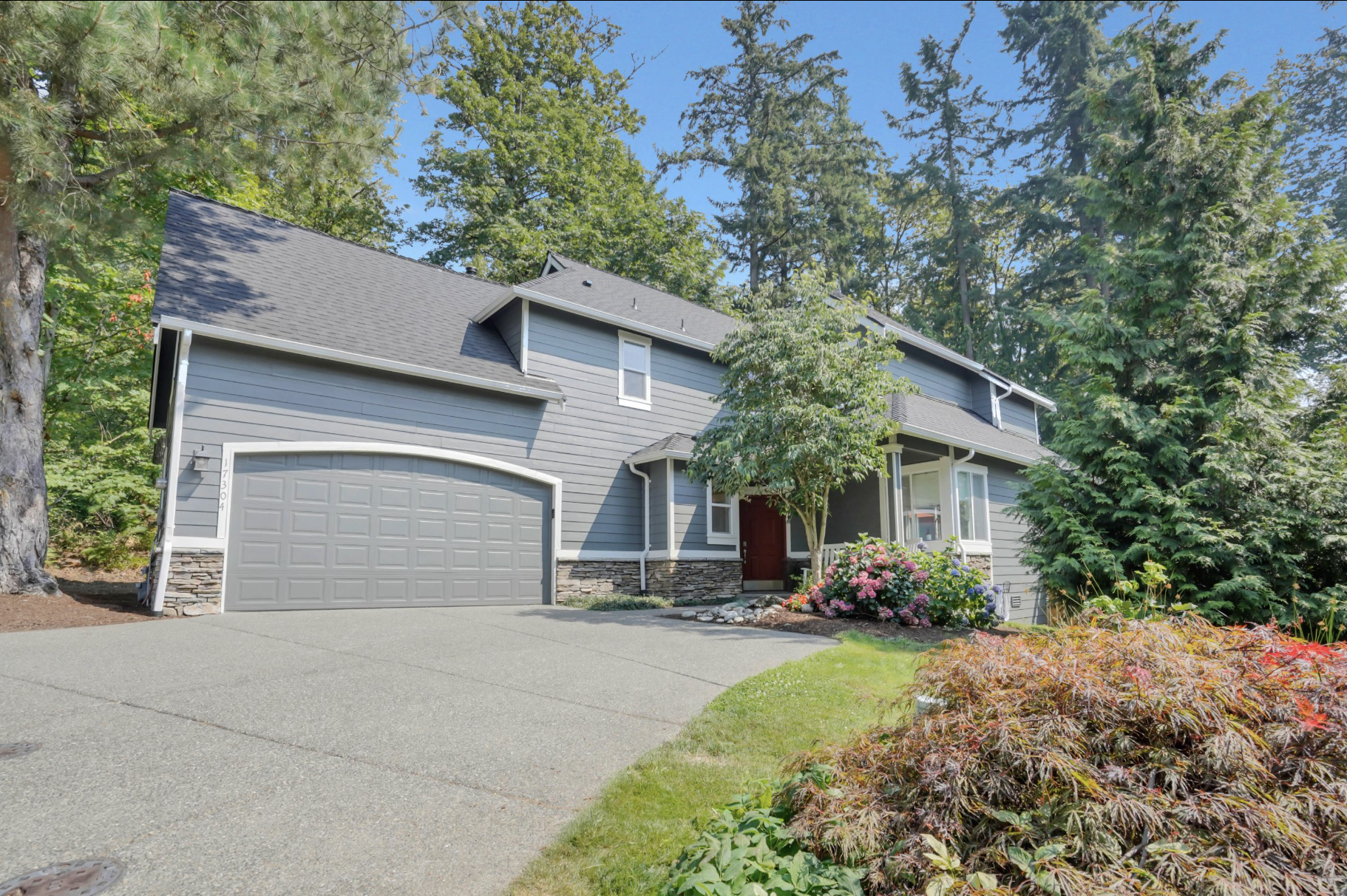 Exterior real estate photo of a Renton residence
